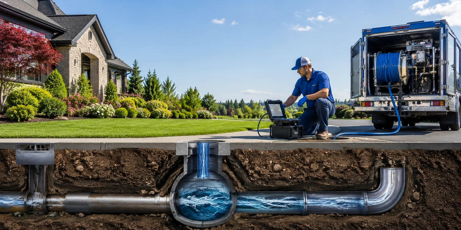 Drainage restoration information for Runge, TX
